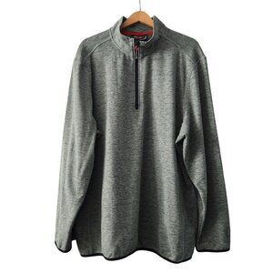 Avalanche Outdoor1/4 Zip Fleece Pullover Sweatshirt Men's Size XXL Green